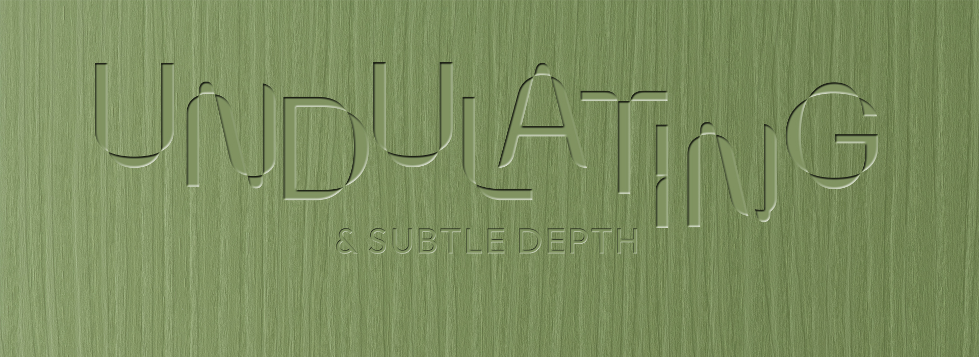 Undulating Surfaces
