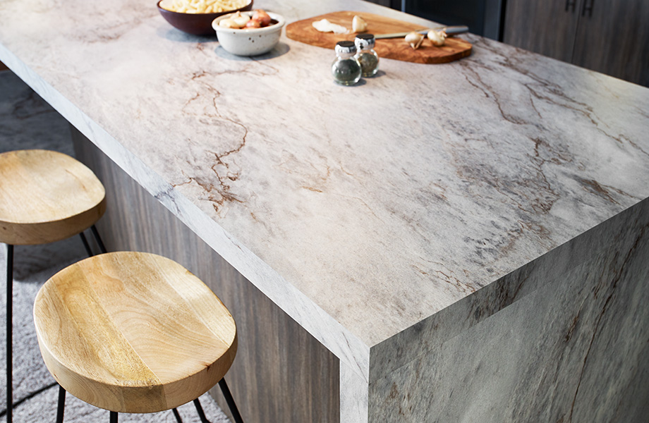 Sea Pearl hails from the northeastern region of Brazil, taking its name from the water and pearls of the nearby sea. This quartzite and the natural pearls for which it&rsquo;s named both begin as grains of sand that evolve into something beautiful. This pattern lives up to its marine-inspired name with wave-like elements that create a tranquil effect.