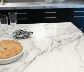 Comptoir de cuisine en Marbre Calacatta